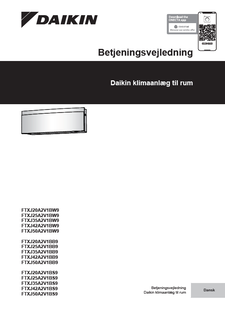 FTXJ-AB9.FTXJ-AW9.FTXJ-AS9_Operation manual_3PDA728539-11M_Danish download